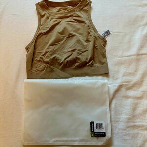Alphalete Stratus Crop Tank – Willow, Size M (NWT)